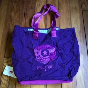 Kipling fold up tote